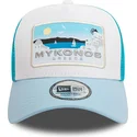gorra-trucker-blanca-y-azul-a-frame-summer-de-mykonos-ciudades-y-playas-de-new-era