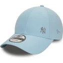 casquette-courbee-bleue-ajustable-9forty-flawless-new-york-yankees-mlb-new-era