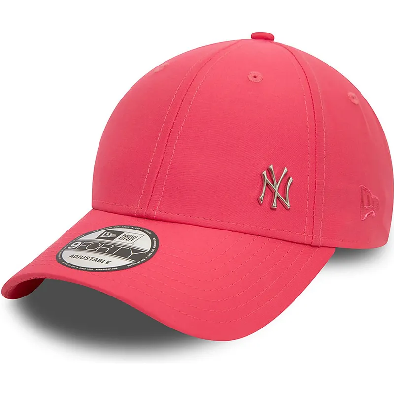shapka-izvita-roza-reguliruem-9forty-flawless-na-new-york-yankees-mlb-ot-new-era