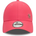 shapka-izvita-roza-reguliruem-9forty-flawless-na-new-york-yankees-mlb-ot-new-era