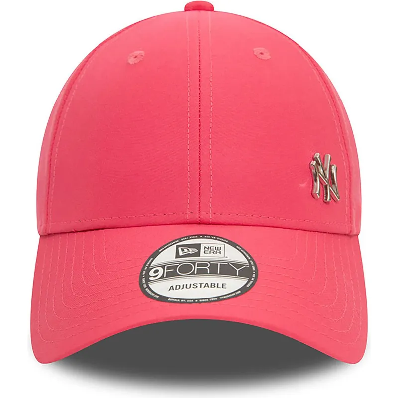 shapka-izvita-roza-reguliruem-9forty-flawless-na-new-york-yankees-mlb-ot-new-era