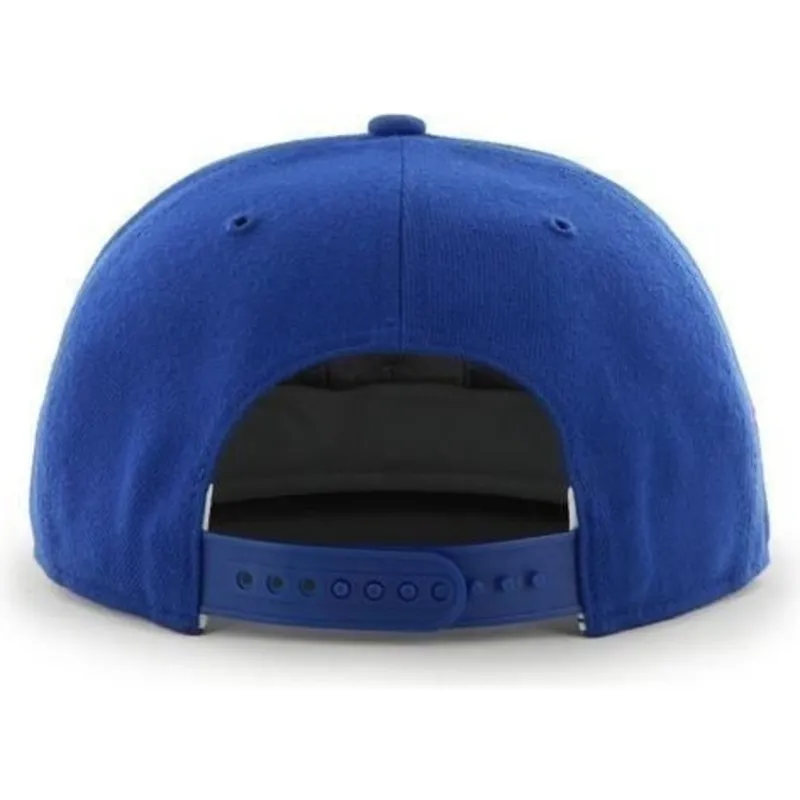 shapka-ploska-sinya-snapbek-mascota-na-mlb-ot-47-brand