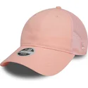 casquette-trucker-rose-ajustable-pour-femme-9twenty-new-era