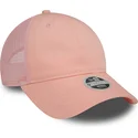 casquette-trucker-rose-ajustable-pour-femme-9twenty-new-era