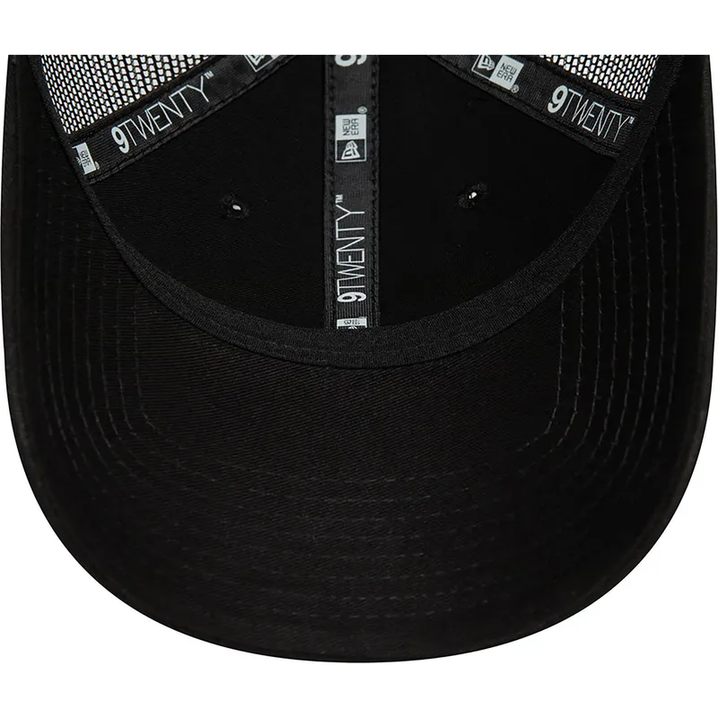 schwarze-verstellbare-trucker-kappe-fur-damen-9twenty-von-new-era
