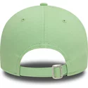 new-era-curved-brim-9forty-essential-light-green-adjustable-cap