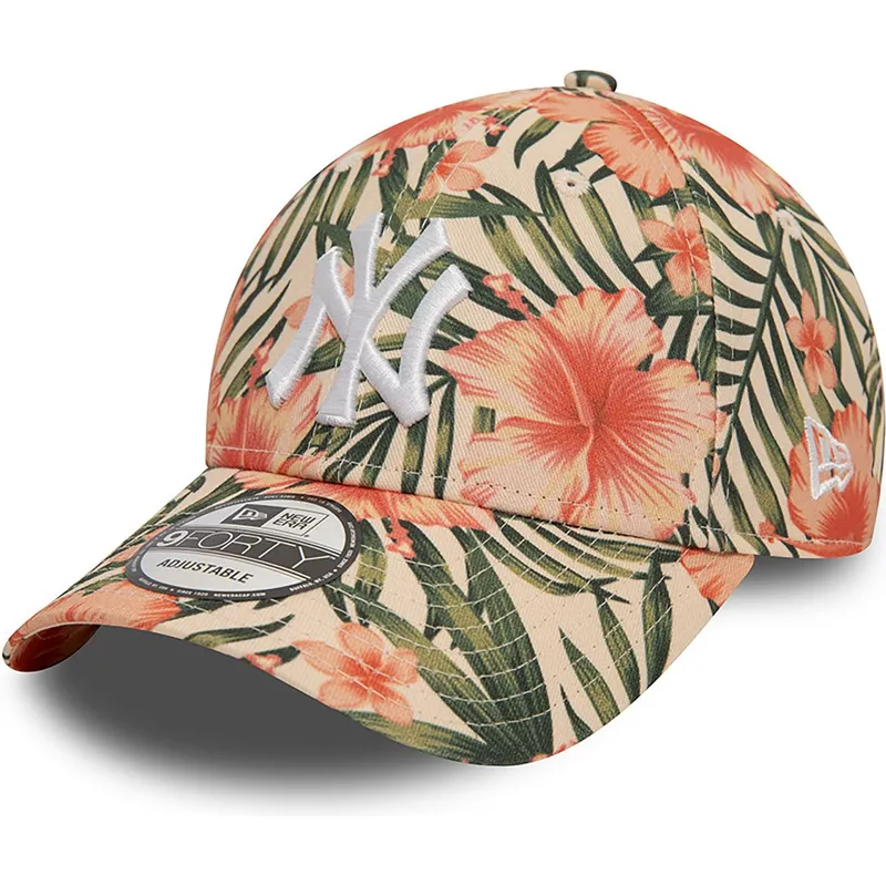shapka-izvita-mnogocveten-reguliruem-9forty-tropical-na-new-york-yankees-mlb-ot-new-era