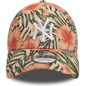 shapka-izvita-mnogocveten-reguliruem-9forty-tropical-na-new-york-yankees-mlb-ot-new-era