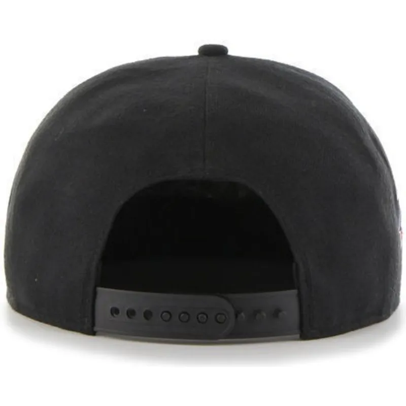 shapka-ploska-cherna-snapbek-na-new-york-yankees-mlb-ot-47-brand