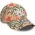 new-era-curved-brim-9forty-tropical-new-york-yankees-mlb-multicolor-adjustable-cap