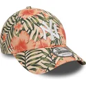 shapka-izvita-mnogocveten-reguliruem-9forty-tropical-na-new-york-yankees-mlb-ot-new-era