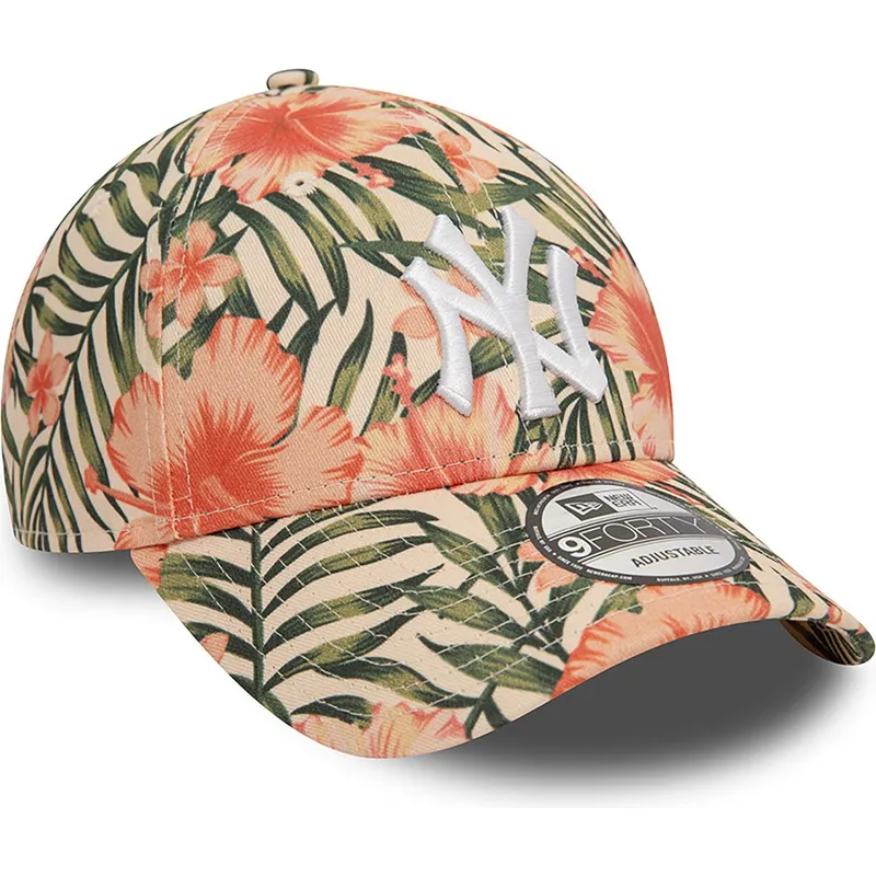 shapka-izvita-mnogocveten-reguliruem-9forty-tropical-na-new-york-yankees-mlb-ot-new-era