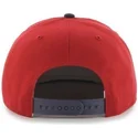 shapka-ploska-chervena-snapbek-na-boston-red-sox-mlb-ot-47-brand
