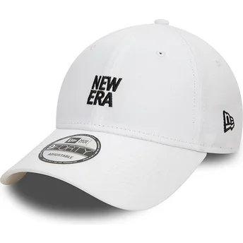 Casquette courbée blanche ajustable 9FORTY New Era