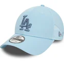 shapka-izvita-traker-sinya-snapbek-9forty-home-field-na-los-angeles-dodgers-mlb-ot-new-era