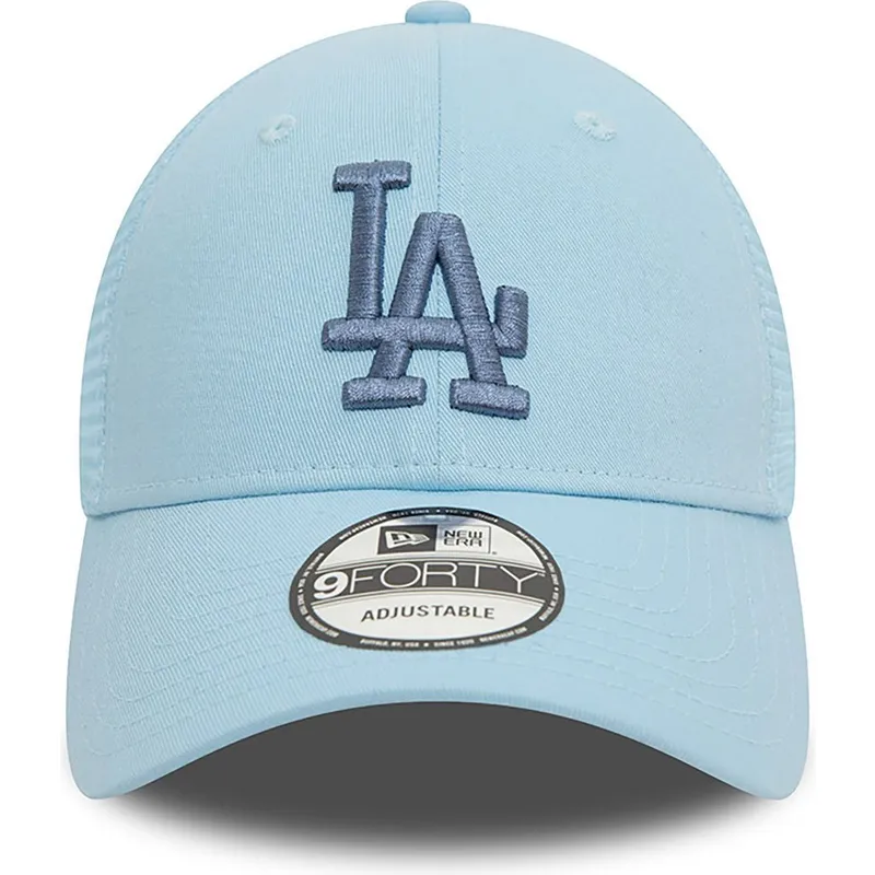 shapka-izvita-traker-sinya-snapbek-9forty-home-field-na-los-angeles-dodgers-mlb-ot-new-era