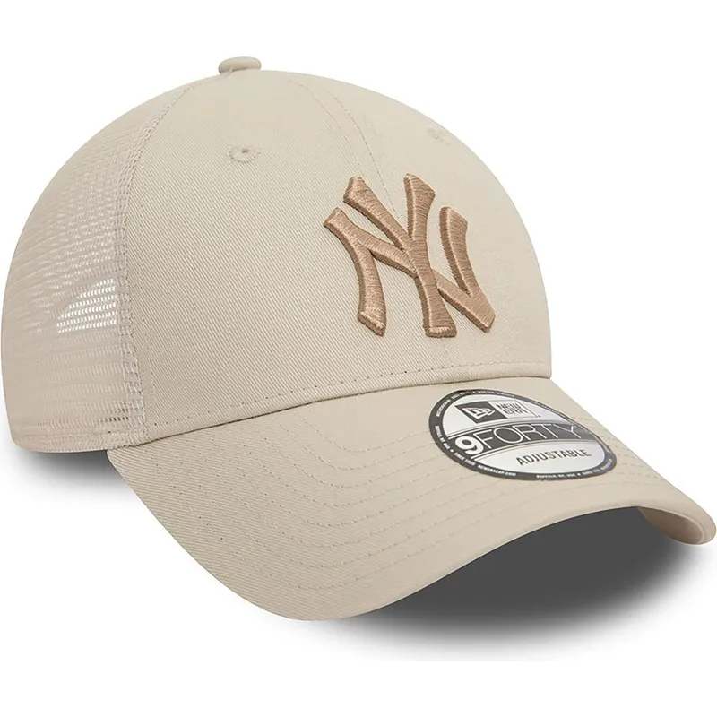 shapka-izvita-traker-bezhov-snapbek-9forty-home-field-na-new-york-yankees-mlb-ot-new-era