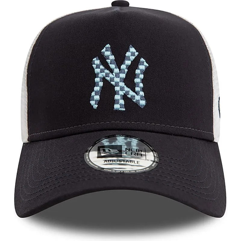 new-york-yankees-mlb-new-era-marinebla-og-hvid-a-frame-seasonal-infill-trucker-cap