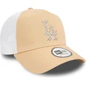 shapka-izvita-traker-kafyav-snapbek-a-frame-seasonal-infill-na-los-angeles-dodgers-mlb-ot-new-era