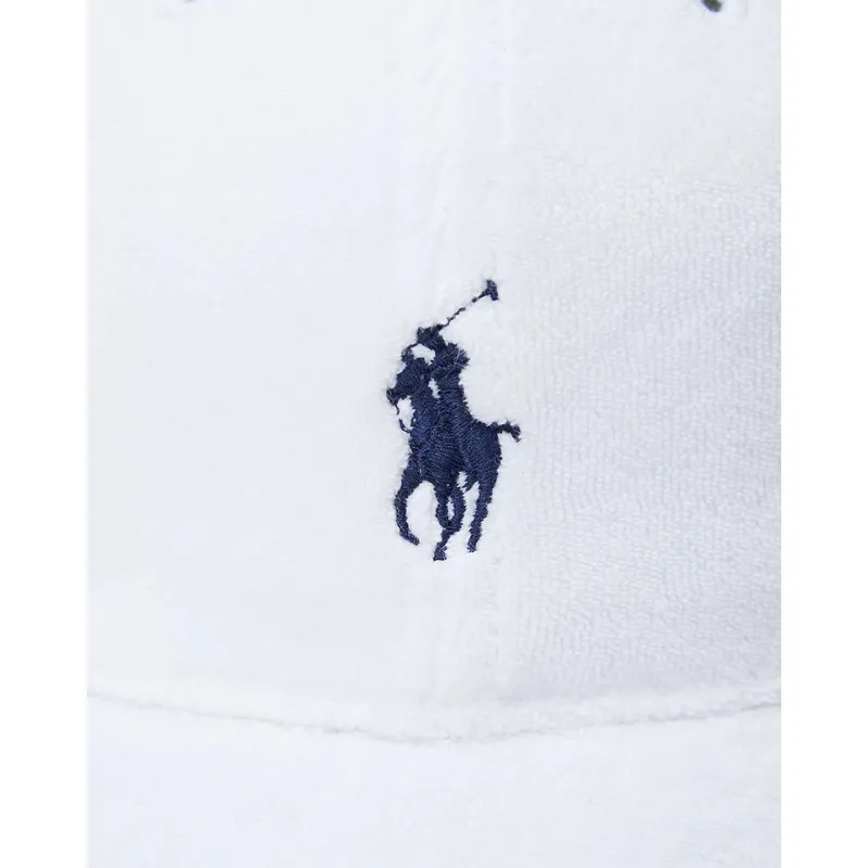 shapka-izvita-byala-reguliruem-cotton-terry-classic-sport-ot-polo-ralph-lauren