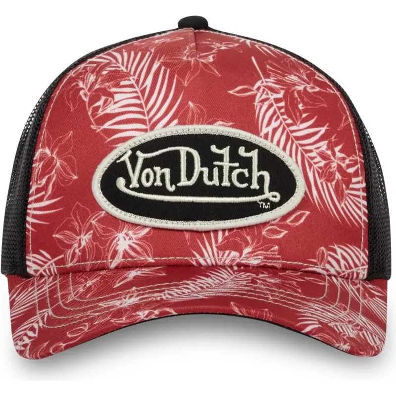 shapka-izvita-traker-chervena-snapbek-tro-ct-ot-von-dutch