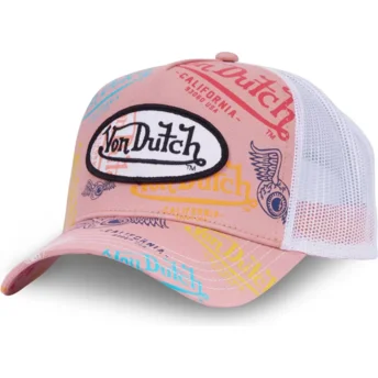 rosa-og-hvid-trucker-kasket-le-pou-fra-von-dutch