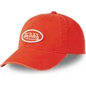 gorra-curva-naranja-ajustable-log-ora-de-von-dutch