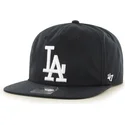 shapka-ploska-cherna-snapbek-na-los-angeles-dodgers-mlb-ot-47-brand