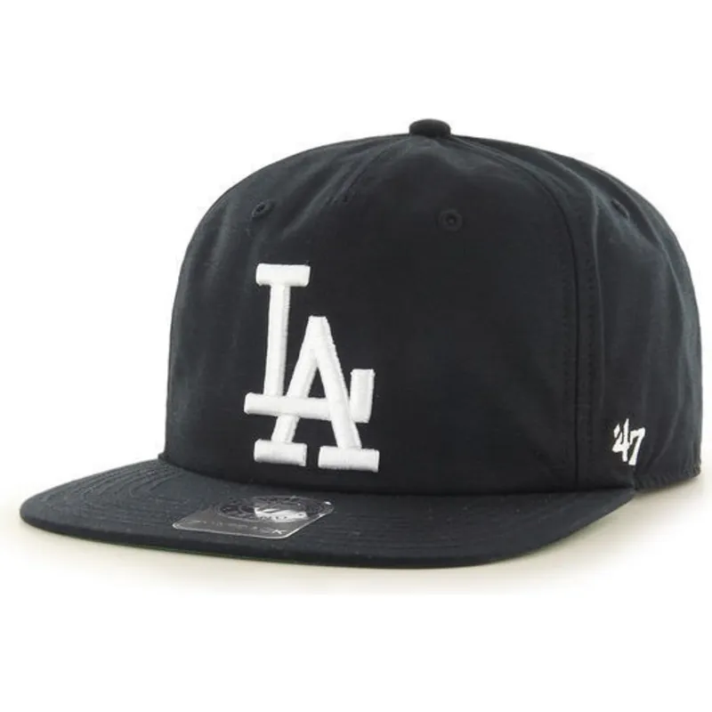 shapka-ploska-cherna-snapbek-na-los-angeles-dodgers-mlb-ot-47-brand shapka-ploska-cherna-snapbek-na-los-angeles-dodgers-mlb-ot-47-brand