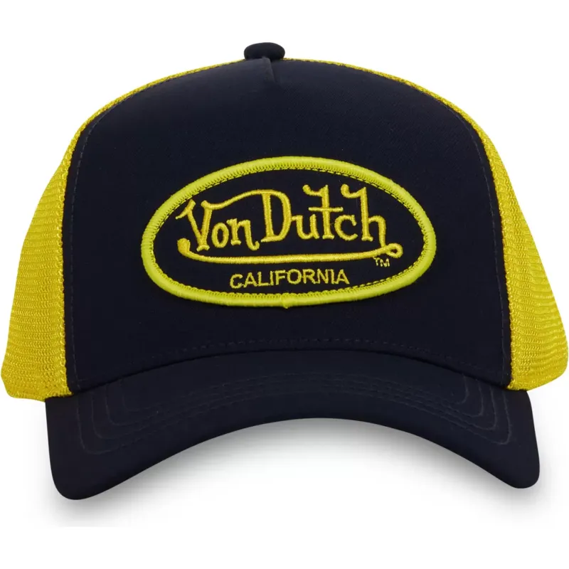 schwarz-gelbe-trucker-kappe-blye-ct-von-von-dutch