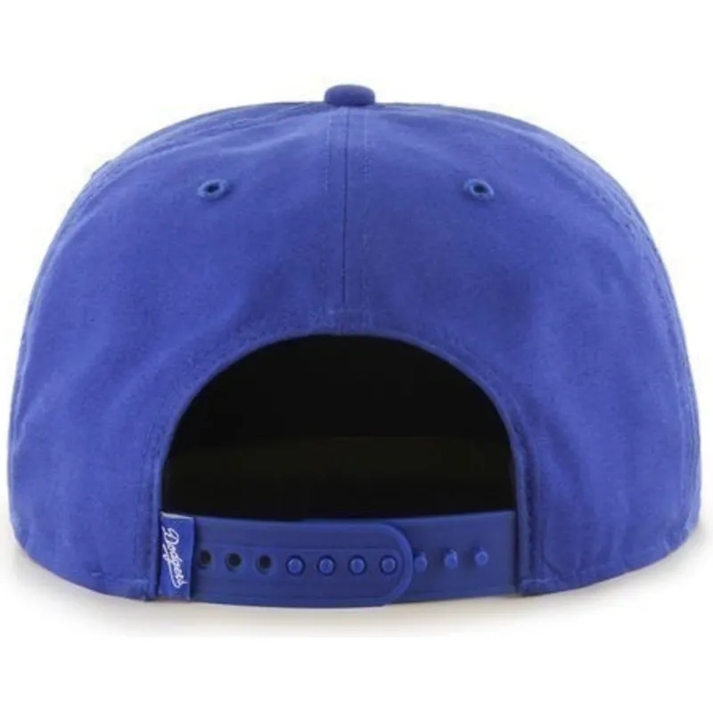shapka-ploska-sinya-snapbek-na-los-angeles-dodgers-mlb-ot-47-brand