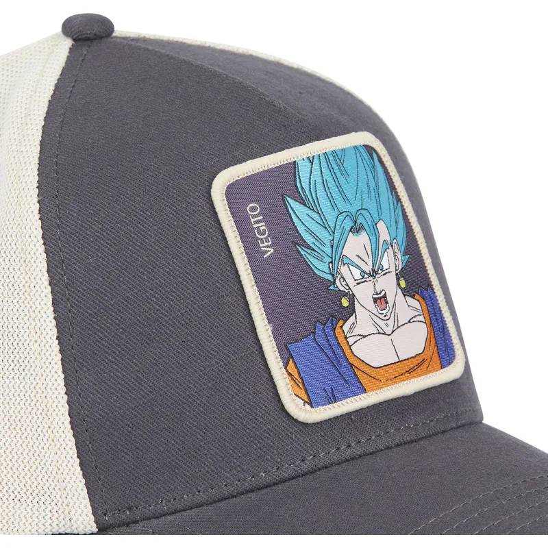 schwarze-und-weisse-trucker-kappe-vegetto-super-saiyan-blue-fus-dragon-ball-von-capslab