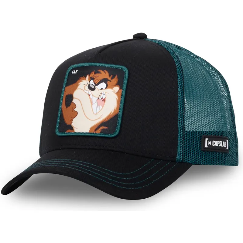 sort-og-bla-trucker-kasket-tasmansk-djaevel-taz1-ct-looney-tunes-fra-capslab