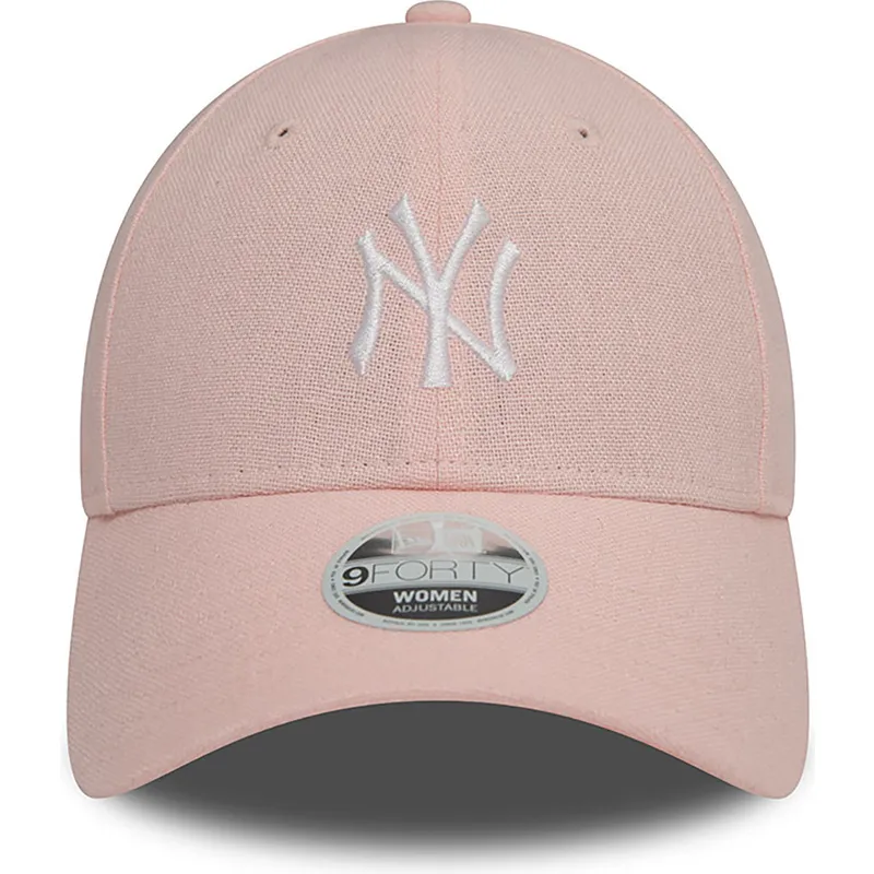 shapka-izvita-roza-reguliruem-9forty-linen-na-new-york-yankees-mlb-ot-new-era shapka-izvita-roza-reguliruem-9forty-linen-na-new-york-yankees-mlb-ot-new-era