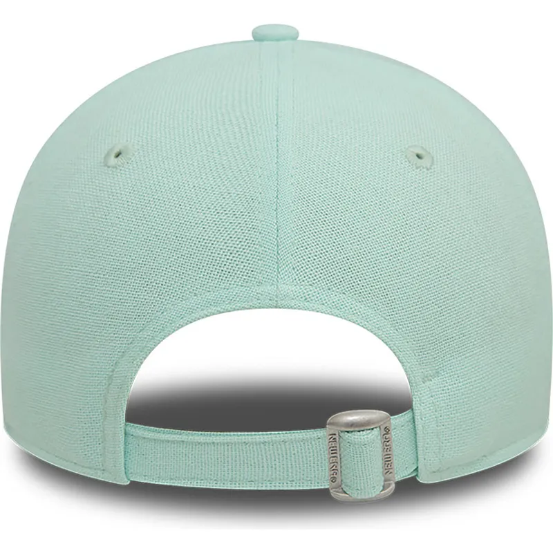 shapka-izvita-zelena-reguliruem-9forty-linen-na-los-angeles-dodgers-mlb-ot-new-era