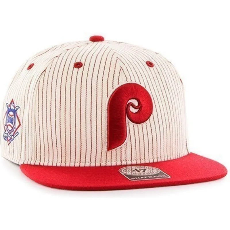 gorra-plana-gris-snapback-con-rayas-rojas-de-philadelphia-phillies-mlb-de-47-brand