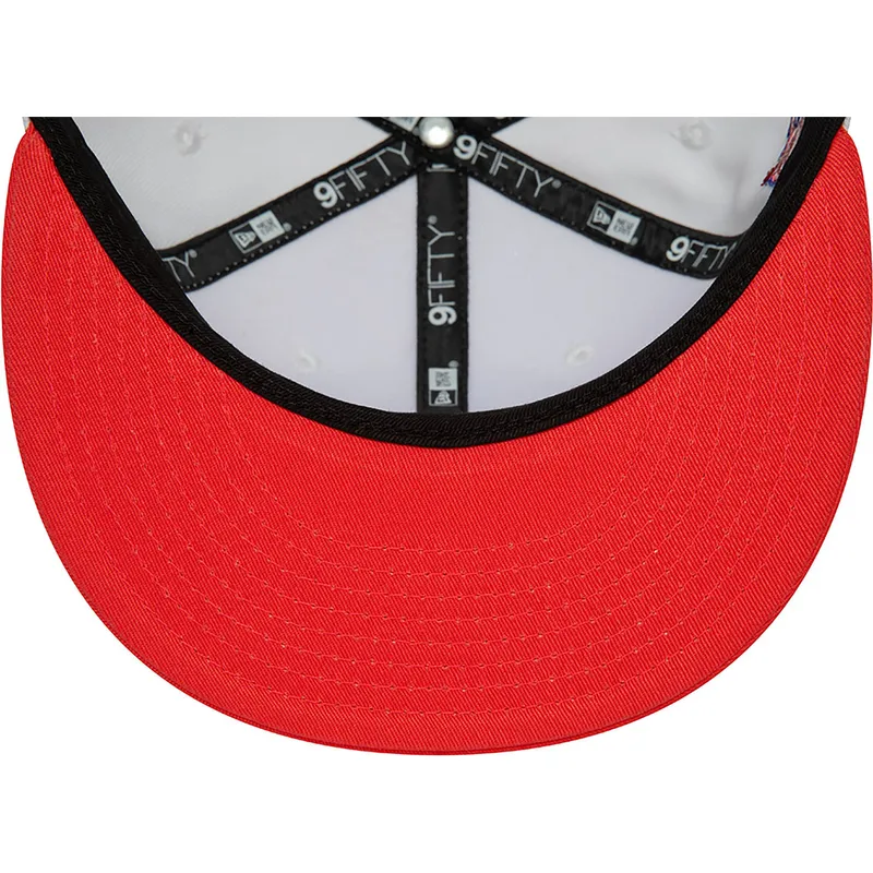 los-angeles-dodgers-mlb-new-era-9fifty-floral-hvid-og-rod-snapback-fladskaerm-kasket