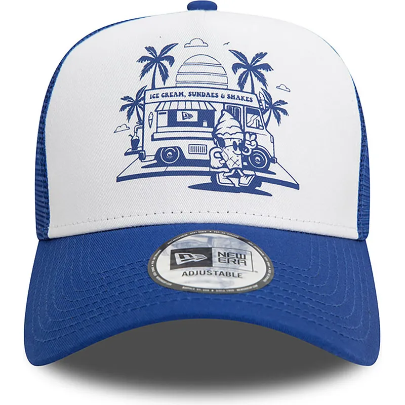 shapka-izvita-traker-sinya-snapbek-a-frame-frame-graphic-na-ice-cream-los-angeles-ot-new-era