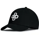 shapka-izvita-cherna-reguliruem-baseball-peach-ot-oblack