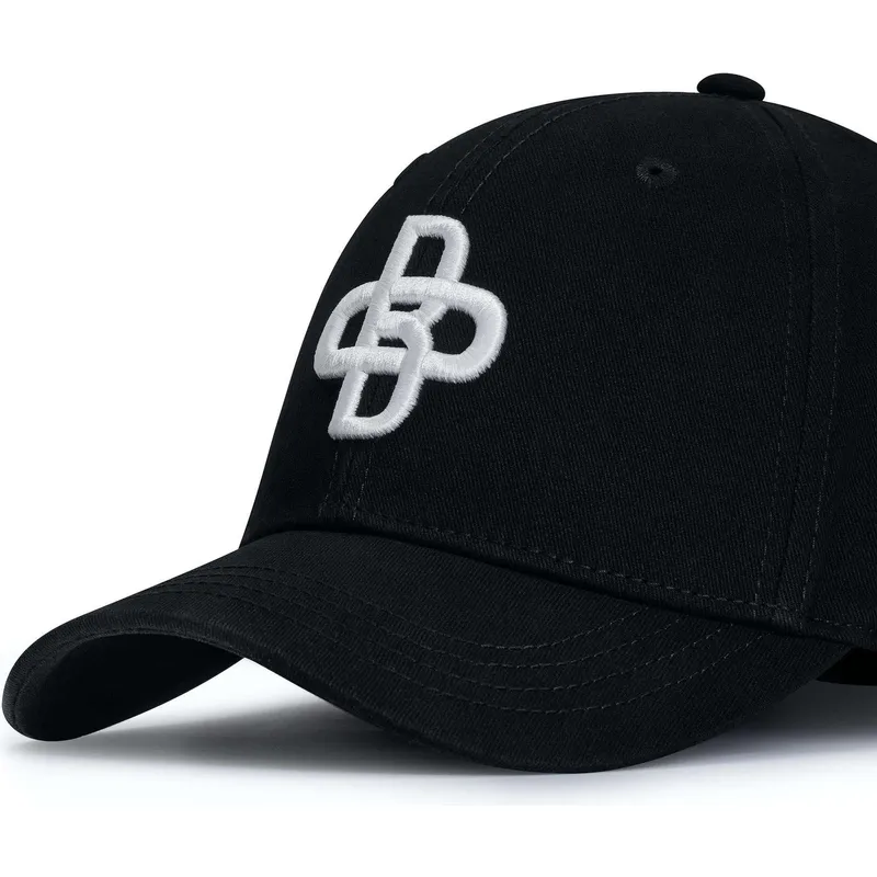 shapka-izvita-cherna-reguliruem-baseball-peach-ot-oblack