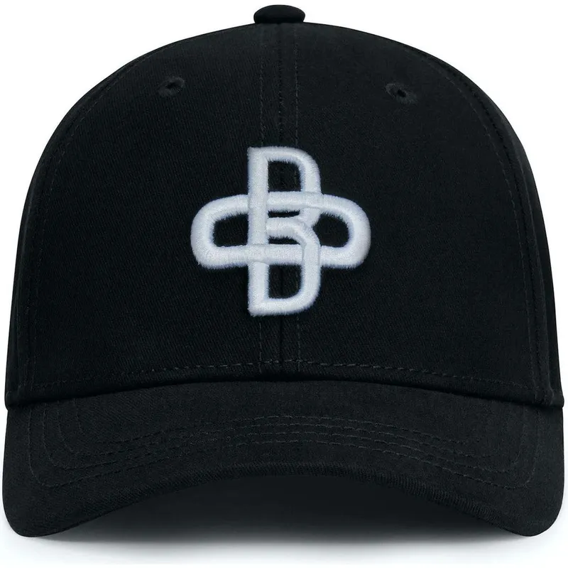 shapka-izvita-cherna-reguliruem-baseball-peach-ot-oblack