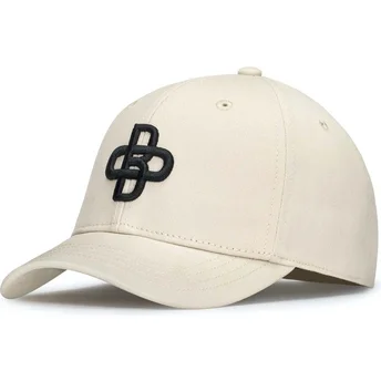 Buet beige justerbar kasket Baseball Peach fra Oblack