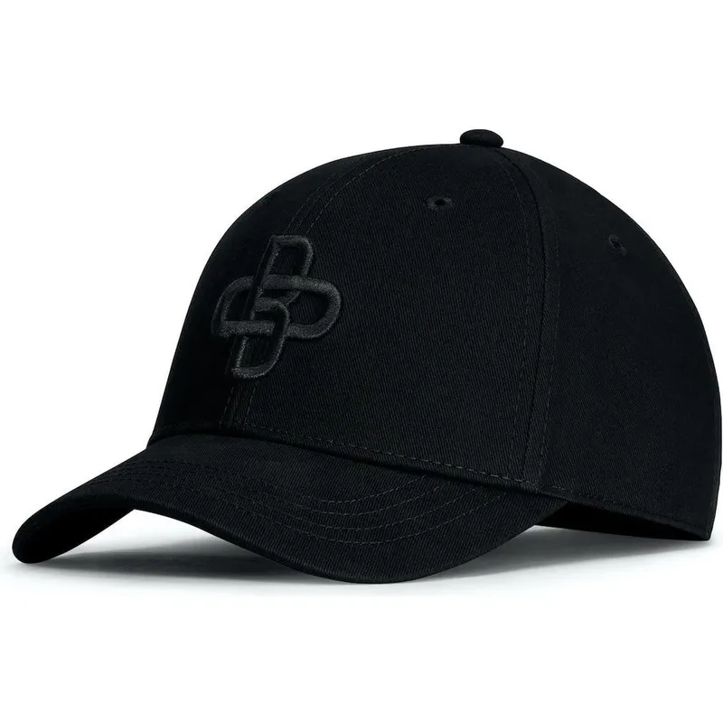 shapka-izvita-cherna-reguliruem-baseball-peach-ot-oblack