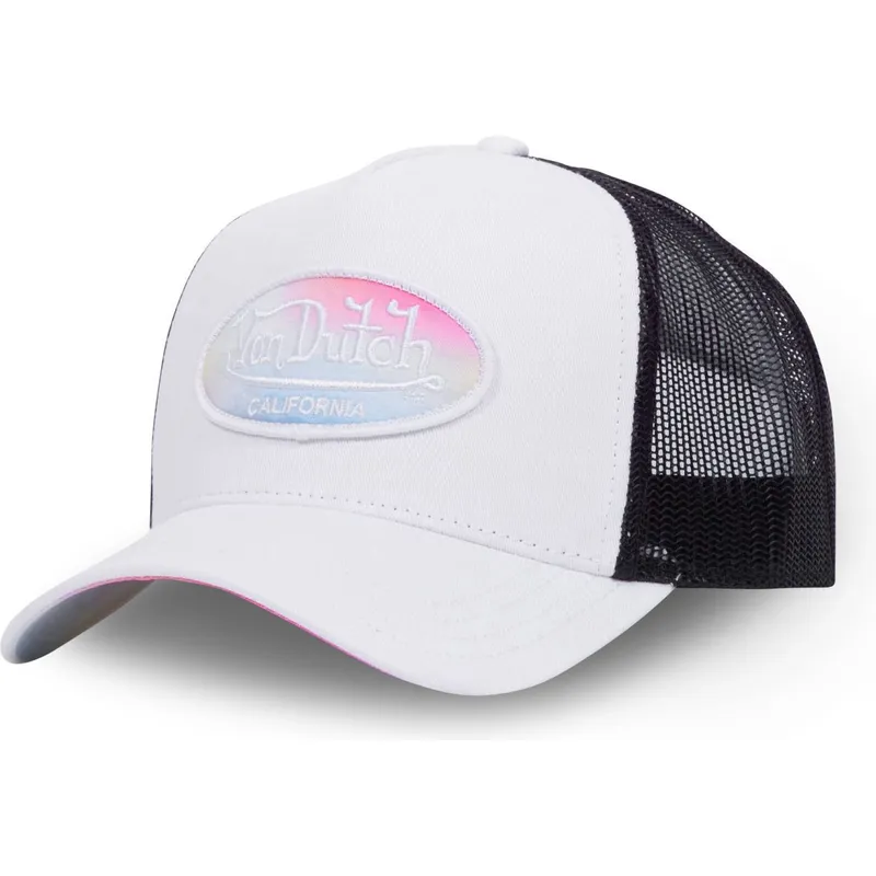 shapka-izvita-traker-byala-snapbek-pastel-whi-ot-von-dutch