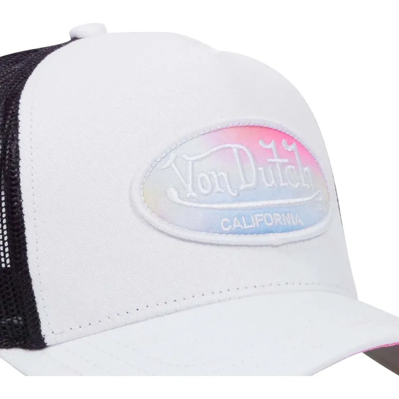 shapka-izvita-traker-byala-snapbek-pastel-whi-ot-von-dutch