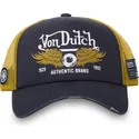 shapka-izvita-traker-siv-snapbek-crew14-ot-von-dutch