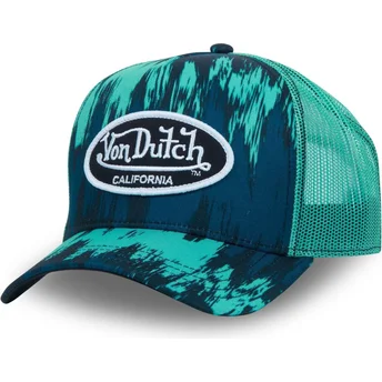Шапка извита тракер зелена снапбек VIBES GRE от Von Dutch
