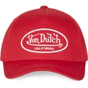 shapka-izvita-chervena-reguliruem-lof-c6-ot-von-dutch