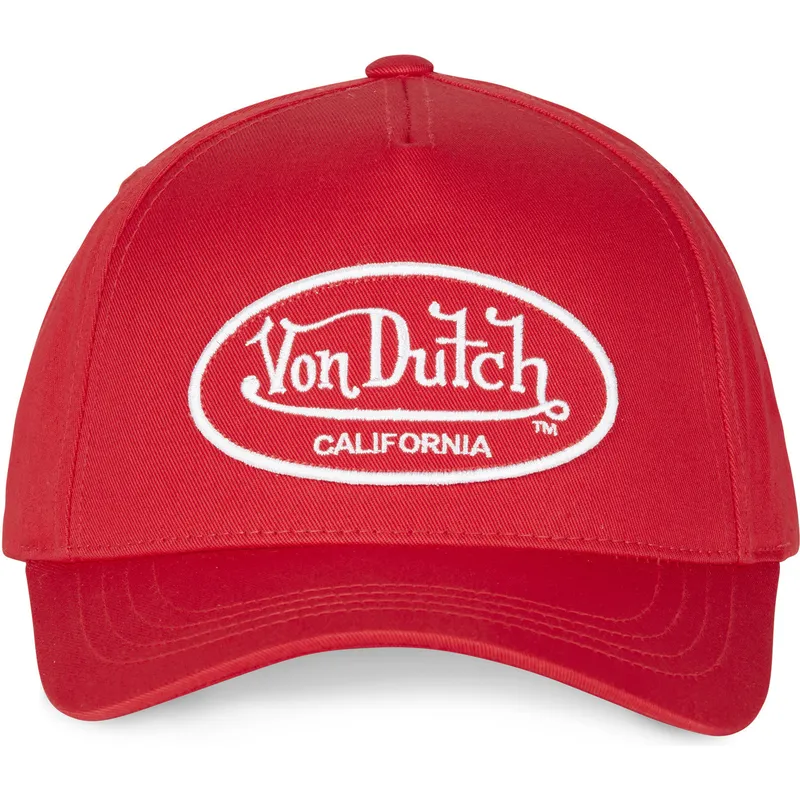 shapka-izvita-chervena-reguliruem-lof-c6-ot-von-dutch