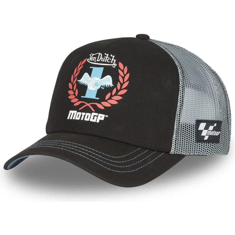 gorra-trucker-negra-y-gris-moto-gp4-de-von-dutch